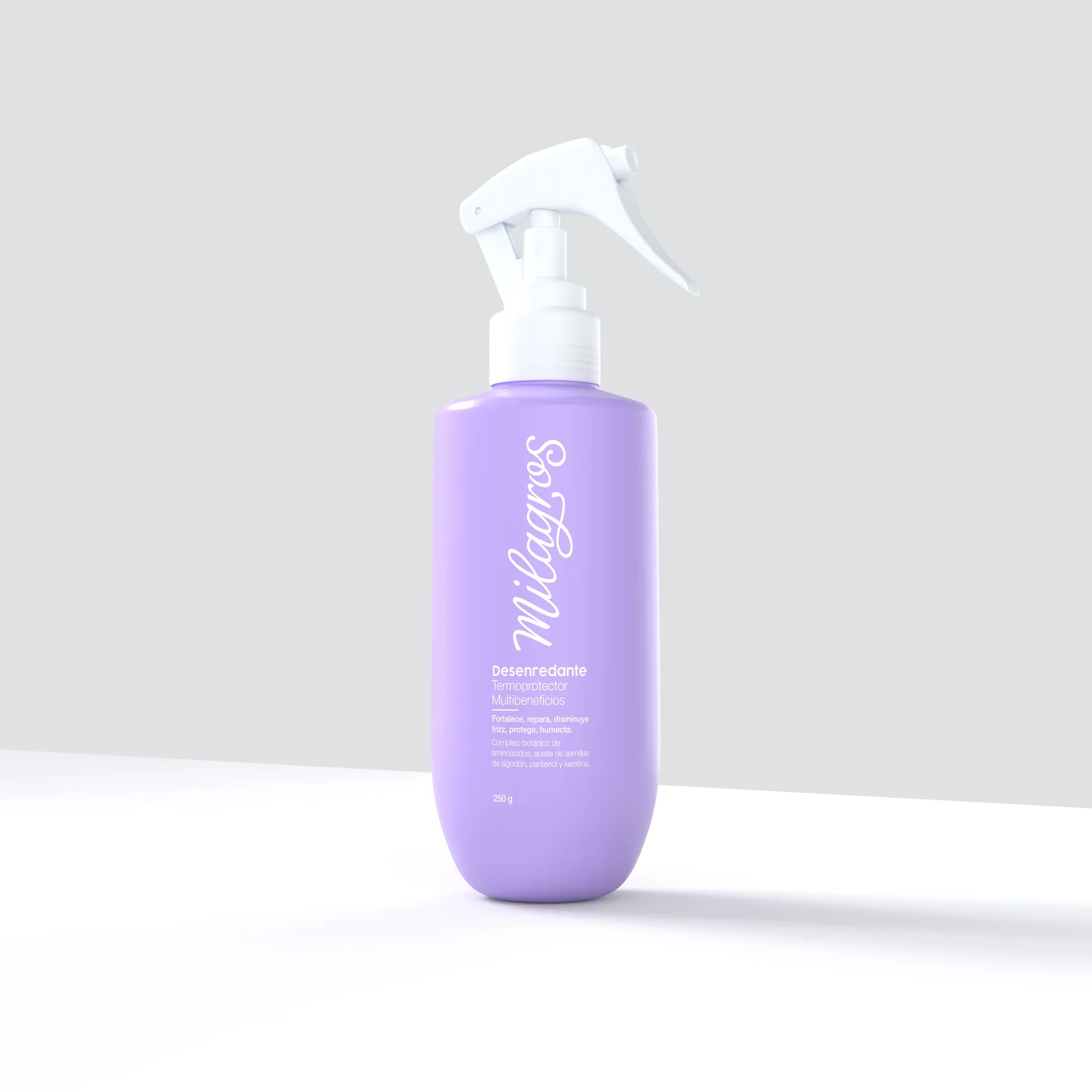 DESENREDANTE TERMOPROTECTOR MORADO