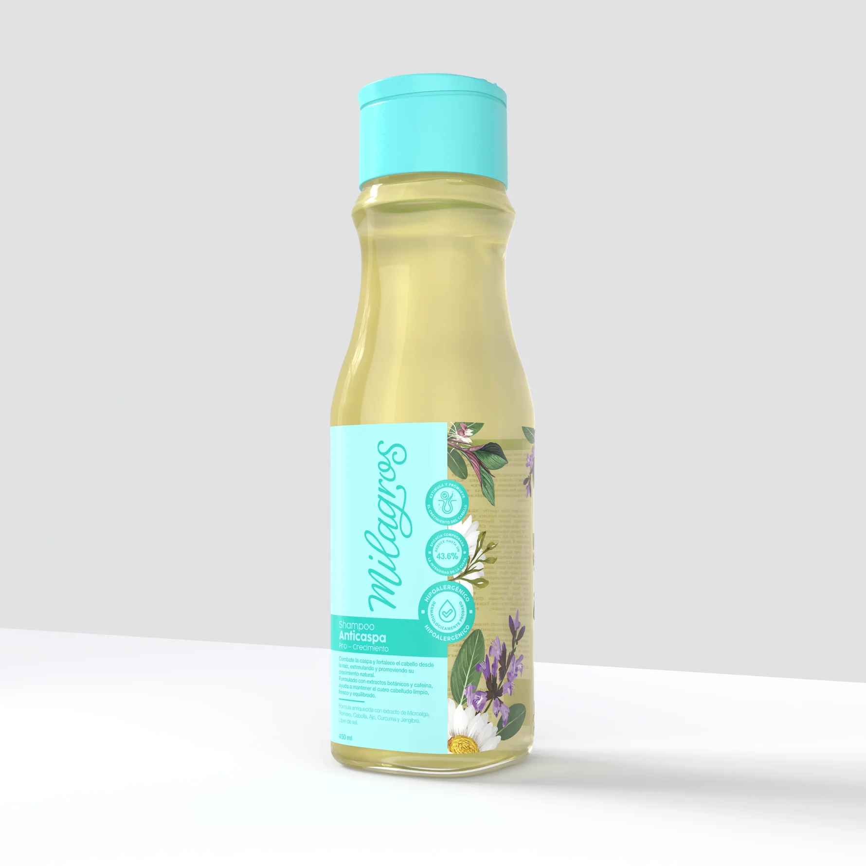 SHAMPOO ANTICASPA MILAGROS